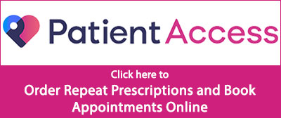 Patient Access logo with hyperlink